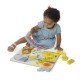 Puzzle din lemn Jumbo Safari Melissa and Doug 20 piese