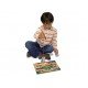 Puzzle lemn magnetic Remorcherul Melissa and Doug