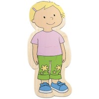 Puzzle stratificat Corpul tau Fetita Beleduc