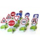 Set 12 Semne de circulatie mini - Miniland