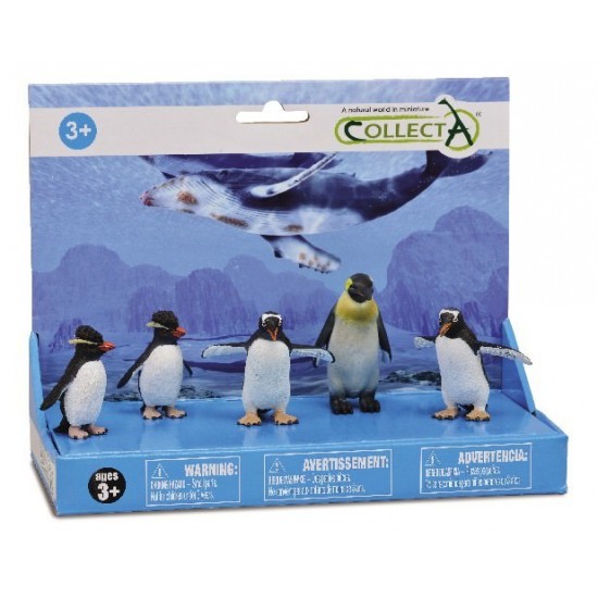 Set 5 figurine Pinguini - Collecta