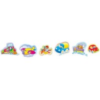 Set 6 puzzle Vehicule - Miniland