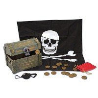 Set de joaca Melissa and Doug - Cufarul piratilor 