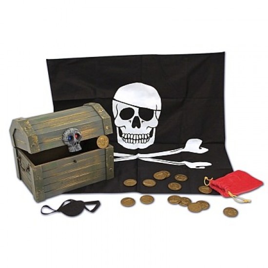 Set de joaca Melissa and Doug - Cufarul piratilor 
