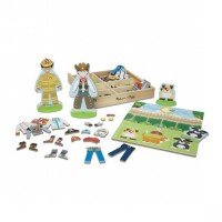 Set de joaca magnetic Meserii - Melissa & Doug