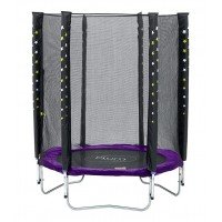 Set trambulina cu plasa de protectie Junior 140 cm Plum