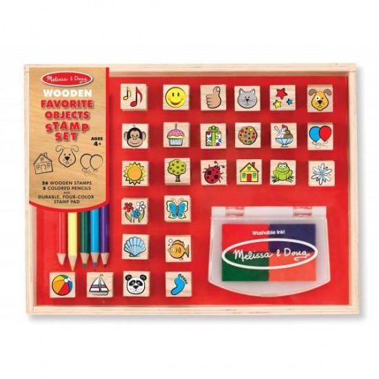 Stampile Melissa and Doug - Obiectele preferate