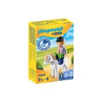 Playmobil 1.2.3 - Baietel cu ponei