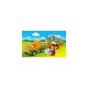 Playmobil 1.2.3 - Masina zoo cu rinocer