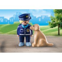 1.2.3 Playmobil - Politist cu catel