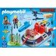 Ambarcatiune acvatica cu motor Playmobil City