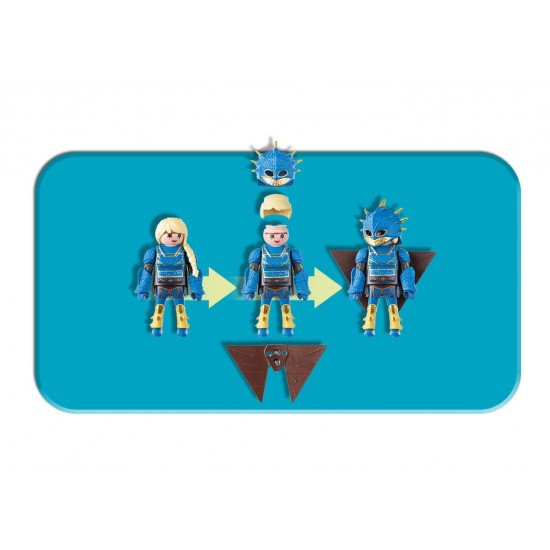 Playmobil Dragons - Astrid si Hobgobbler