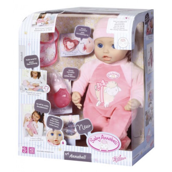 Papusa interactiva Baby Annabell 43 cm