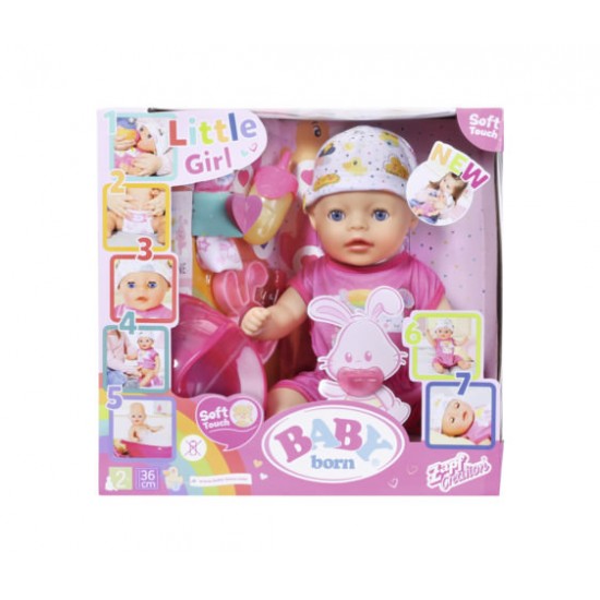 Mica papusa interactiva Baby Born