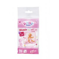 Scutece pentru papusa Baby Born 5 bucati