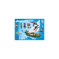 Playmobil Pirates - Barca piratilor cu motor