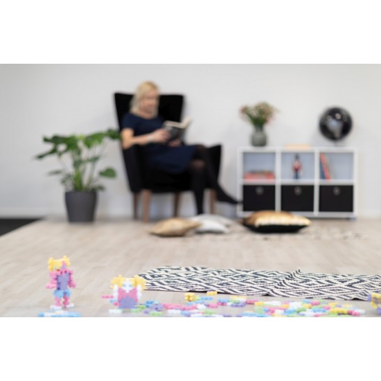 Set constructie Big Plus Plus Pastel 15 piese