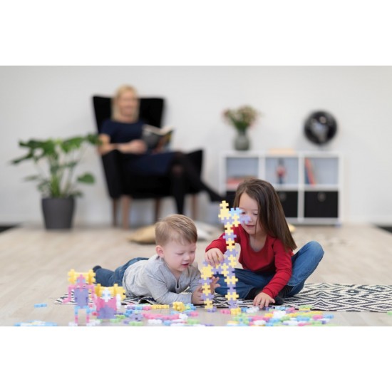 Set constructie Big Plus Plus Pastel 15 piese