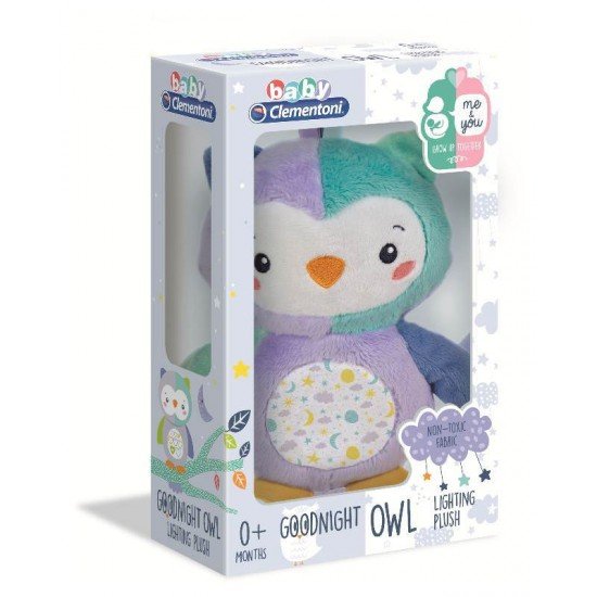 Bufnita de plus cu lumini si sunete