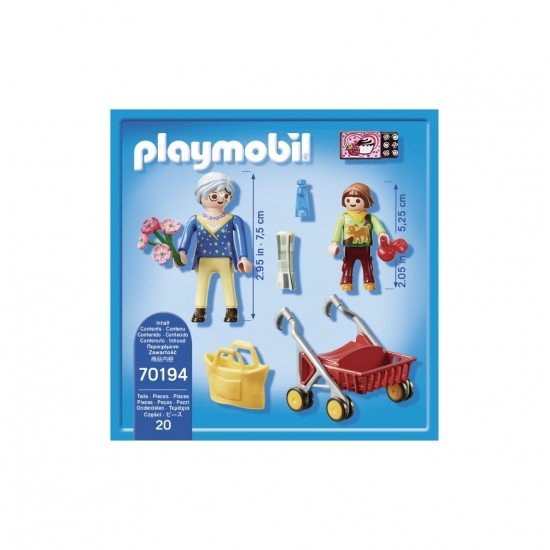 Playmobil City Life - Bunica si fetita