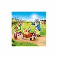 Playmobil City Life - Bunica si fetita
