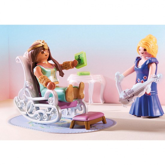 Playmobil Princess - Camera regala pentru lectii de muzica