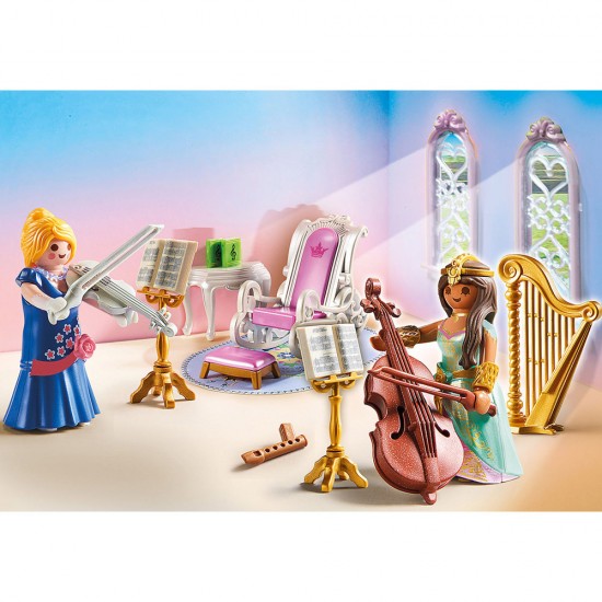 Playmobil Princess - Camera regala pentru lectii de muzica