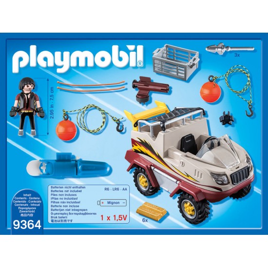 Playmobil City Action - Camion amfibiu