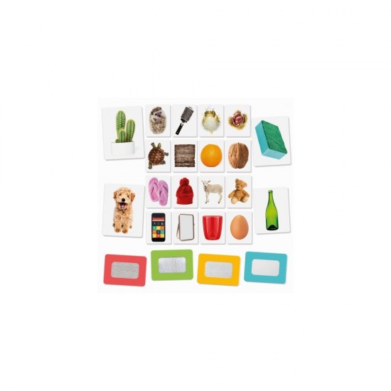 Set carti tactile Montessori