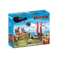 Playmobil Dragons - Gobber si lansatorul de oi