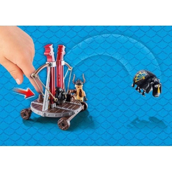 Playmobil Dragons - Gobber si lansatorul de oi