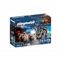 Echipa lupilor Novelmore cu tun Playmobil