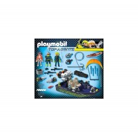 Playmobil Top Agents - Echipa S.H.A.R.K cu barca