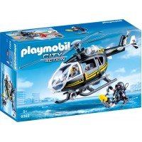 Playmobil City Action - Elicopterul echipei SWAT