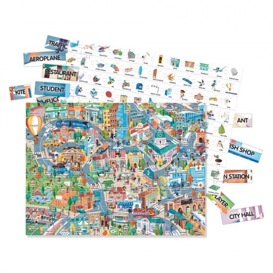 Engleza nivel simplu - 100 cuvinte - Orasul