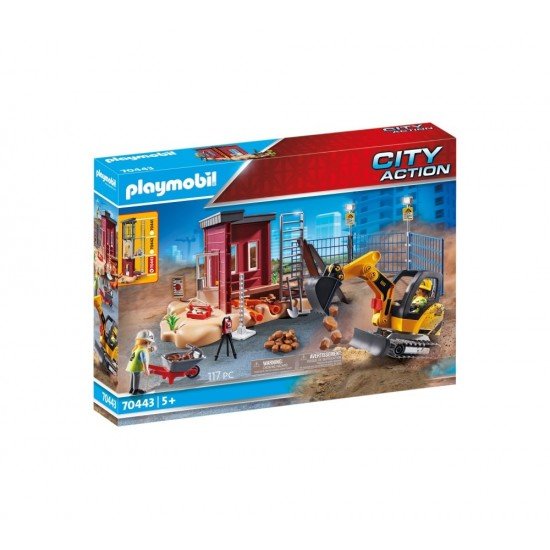 Playmobil City Action - Excavator mic