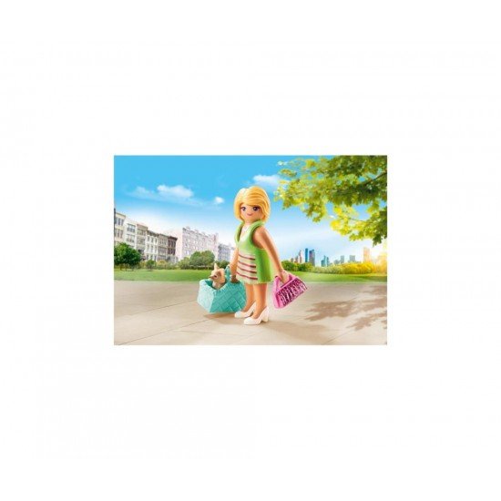 Figurina fetita cu geanta Playmobil