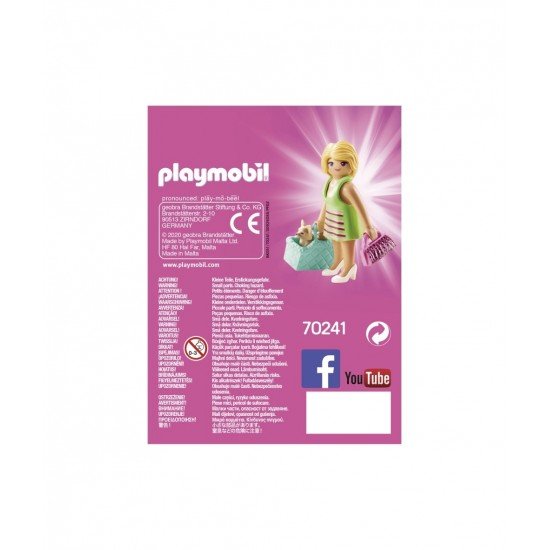 Figurina fetita cu geanta Playmobil