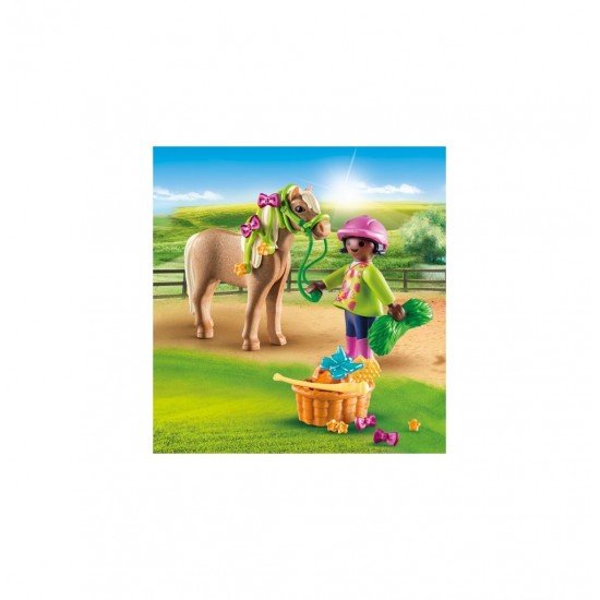 Figurina fetita cu ponei Playmobil