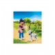 Figurina Playmobil mama cu bebelus si caine