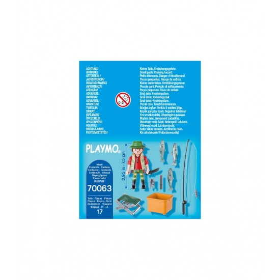 Figurina pescar Playmobil