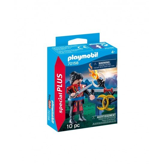 Figurina Playmobil razboinic cu arme