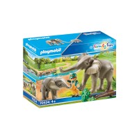 Playmobil Family Fun - Habitatul elefantilor