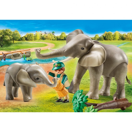 Playmobil Family Fun - Habitatul elefantilor