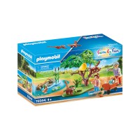 Playmobil Family Fun - Habitatul Panda rosu