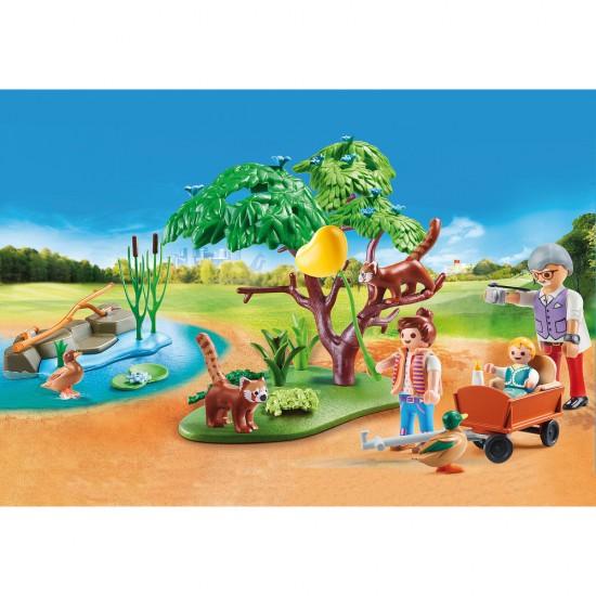 Playmobil Family Fun - Habitatul Panda rosu