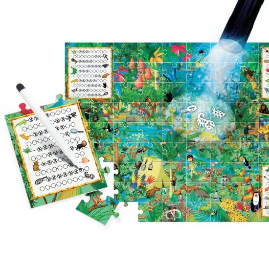 Joc puzzle - Explorati padurea