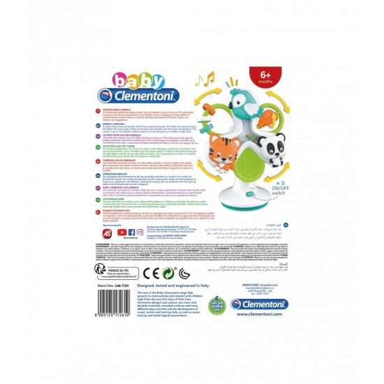 Jucarie interactiva cu animale Clementoni