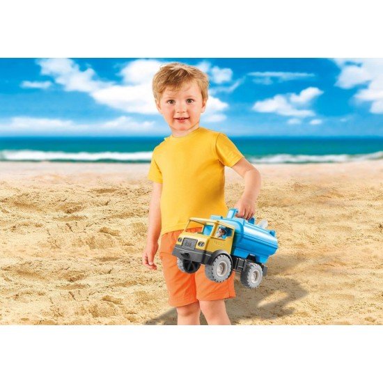 Jucarie pentru nisip Playmobil - Cisterna apa