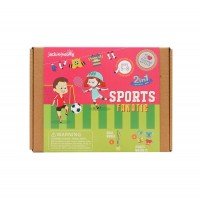 Kit creatie 2 in 1 Iubitori de sport